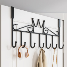 防掉免打孔后门衣钩粗装置物架免钉门后挂钩挂衣服加厚加粗挂衣架