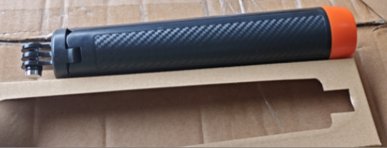 Palo selfie flotante  Empuñadura de esponja antideslizante, para buceo y deportes acuáticos