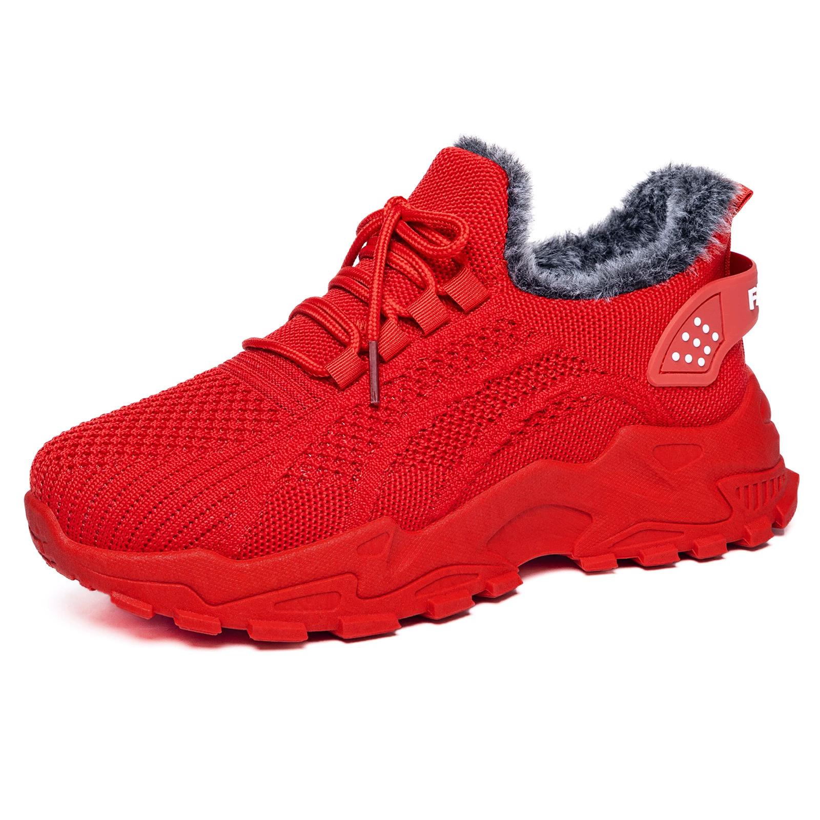 Winter warm footwear, keep warm low boots platform