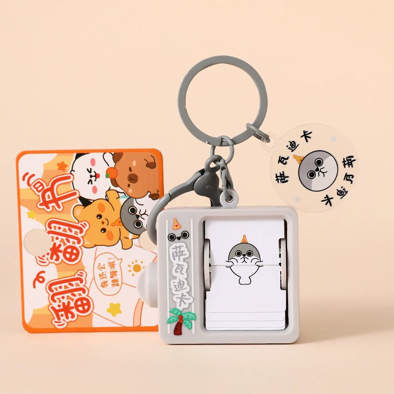 Настоящая Cartoon-ойл? (непонятно) Genuine cartoon oil, keychain, creative doll, cute pendant, with little bears, Birthday gift, wholesale
