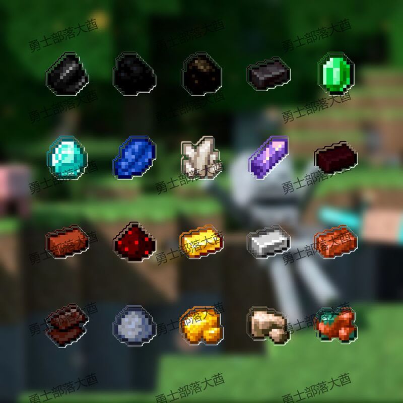 クリエイティブデザイン Minecraft 周辺機器合成テーブル軟磁性冷蔵庫ステッカーアクリル装飾品ルームレイアウト磁気ステッカー|undefined