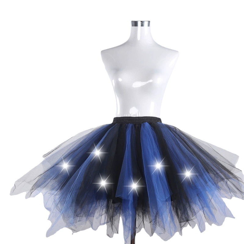 Производители в наличии Внешняя торговля взрослая детская сетчатая юбка новая сетчатая юбка-пачка юбка сценическая юбка для выступлений