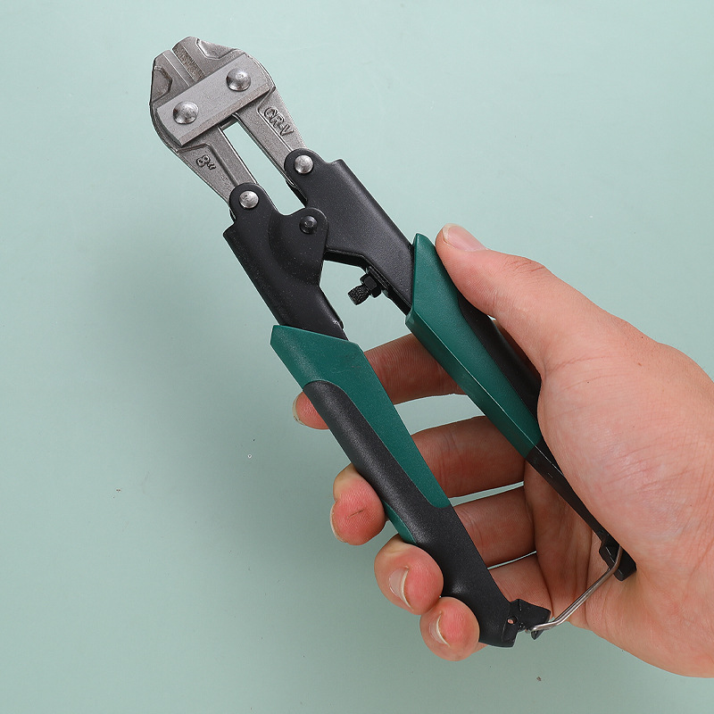 Ventas de fábrica Jiutong manejo de dos colores mini cortadores de cable de 8 pulgadas mini cortadores de cable de acero cortadores de hardware