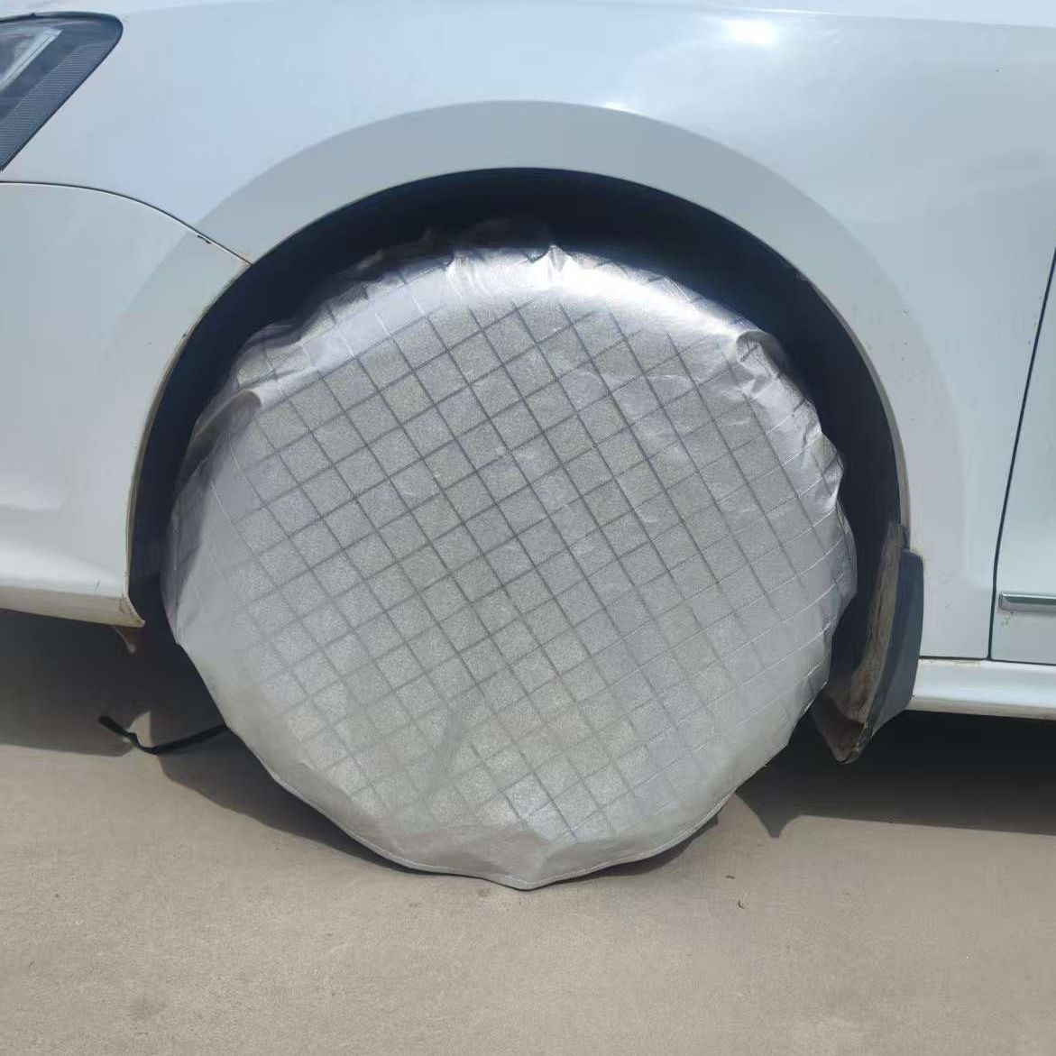 Car tire protective cover, spare tire cover, dustproof protective cover, rainproof, explosion-proof, sun-proof, freeze-proof, anti-aging, suitable for all seasons