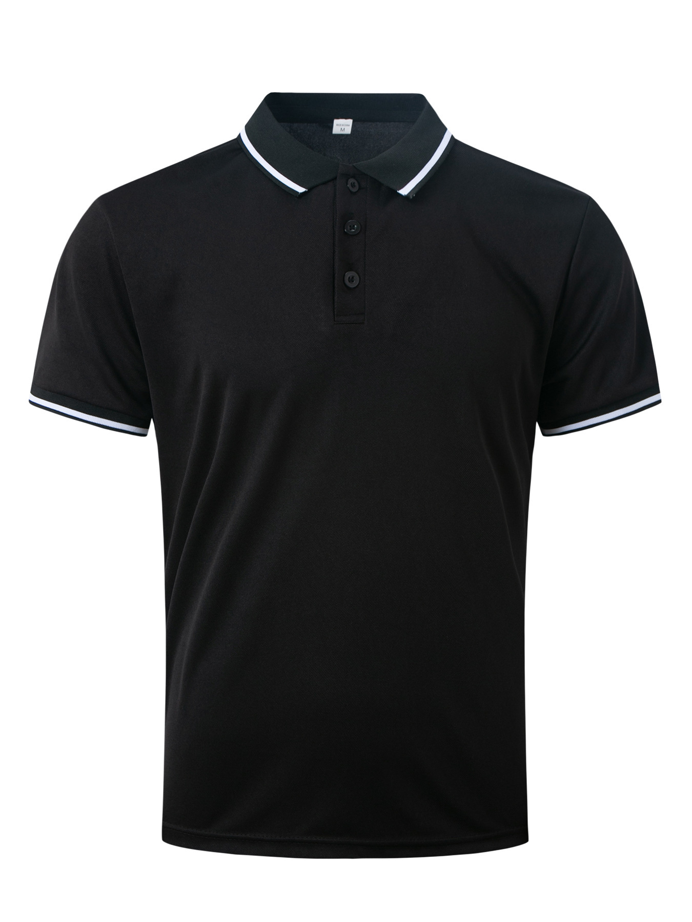 Men's Sports Polo Shirt Detail