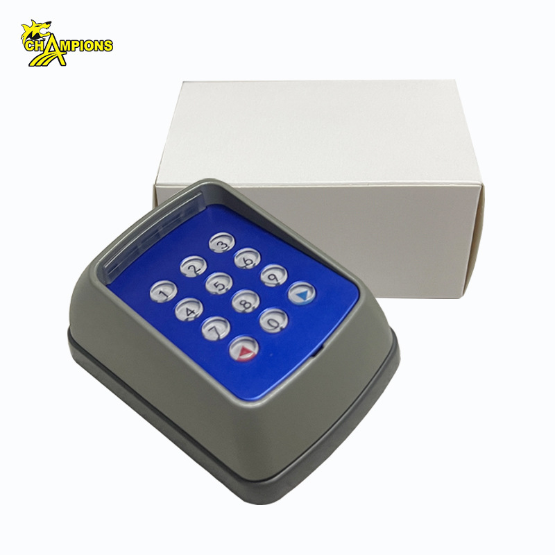 Cerradura de contraseña de control remoto de puerta de garaje Cerradura de apertura de puerta impermeable Cerradura de contraseña inteligente Hogar inalámbrico Cerradura de contraseña inteligente con botón