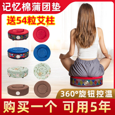 记忆棉艾灸凳熏蒸坐灸仪控温家用腰灸腿灸臀灸坐熏仪艾灸蒲团坐垫