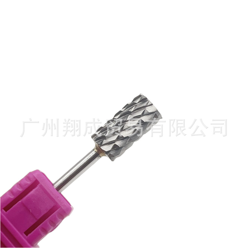 Nail art de gama alta frontal cabeza de molienda + eliminación de uñas de aleación de acero de tungsteno taladro de eliminación de uñas taladro tallado cabeza de molienda