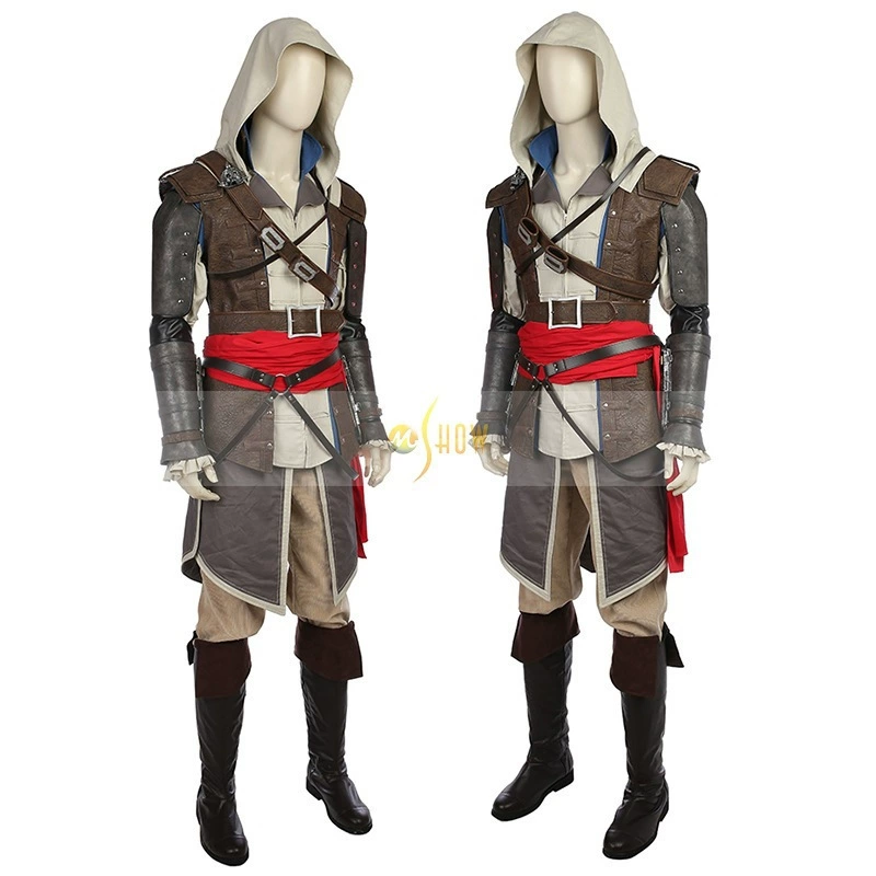 漫公爵 Assassin's Creed 4 Black Flag COSPLAY EETACKKVAC COS Сервис GAME Assassin Factory Direct Sales