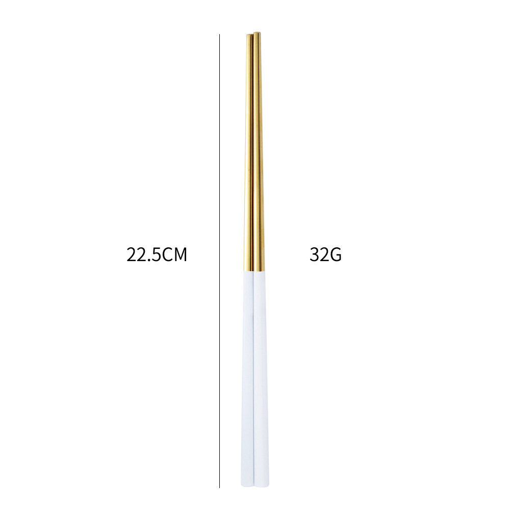 23cm 정사각형 젓가락 [플래티넘]]