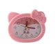Children and girls cute cartoon bedroom alarm wake-up artifact desktop alarm clock junior high school students a generation of hair