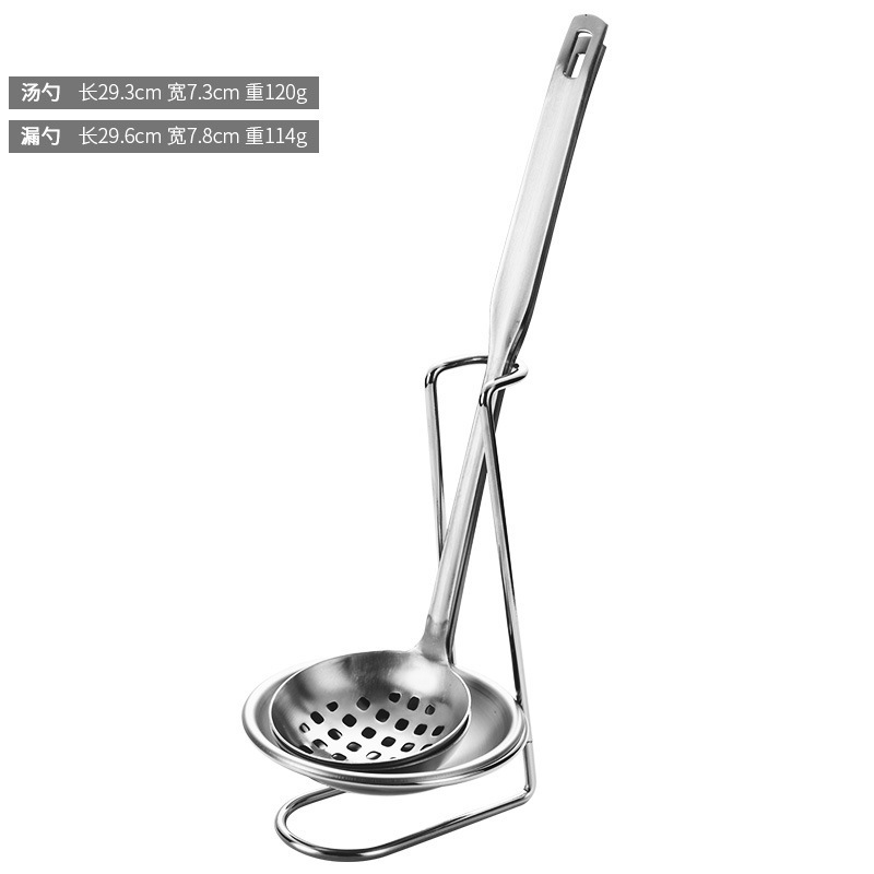 Colgando el conjunto de sopa de acero inoxidable para comer sopa de acero inoxidable