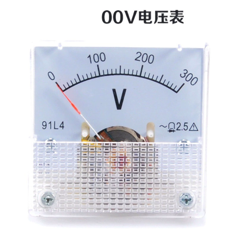 Измеритель отображения переменного тока Вольтметр бензинового двигателя 91L4-500V91L4-300V однофазный измеритель напряжения