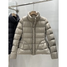 江南同款羽绒服女短款2025冬季新款小个子修身显瘦90白鸭绒外套潮