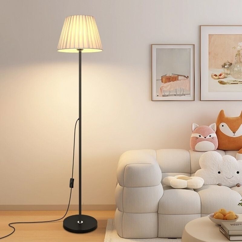 Floor Lamp Living Room Sofa Next to Bedroom Bedside Lamp Modern Simple Master Bedroom Room Decoration Atmosphere Vertical Table Lamp