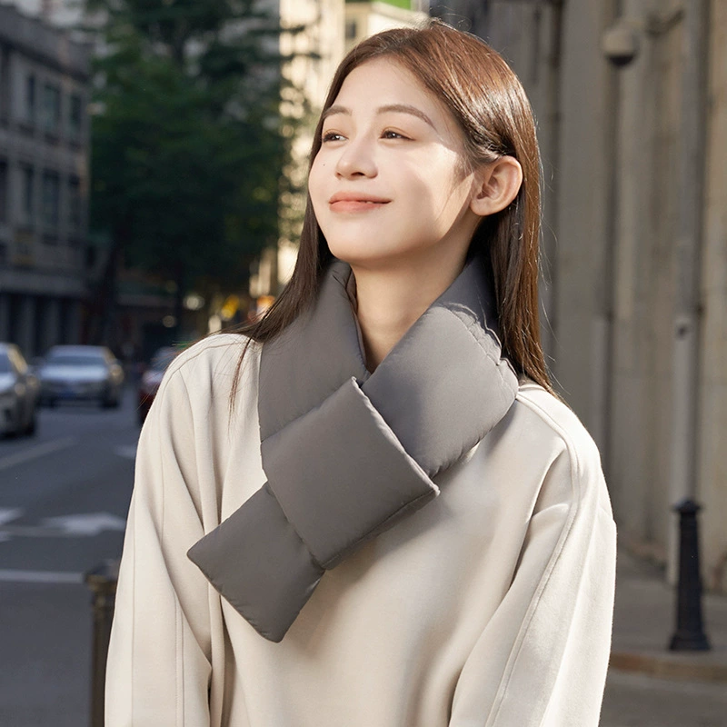 飞乐思 Scarf, smart keep warm compress, with neck protection, Birthday gift
