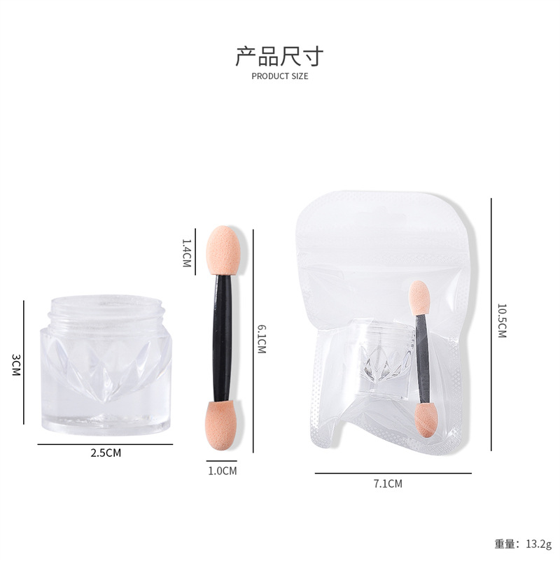 Arte de uñas color de enchapado brillante espejo en polvo de aurora súper brillante polvo de cristal enchapado espejo mágico polvo de luna decoración de uñas especial para arte de uñas