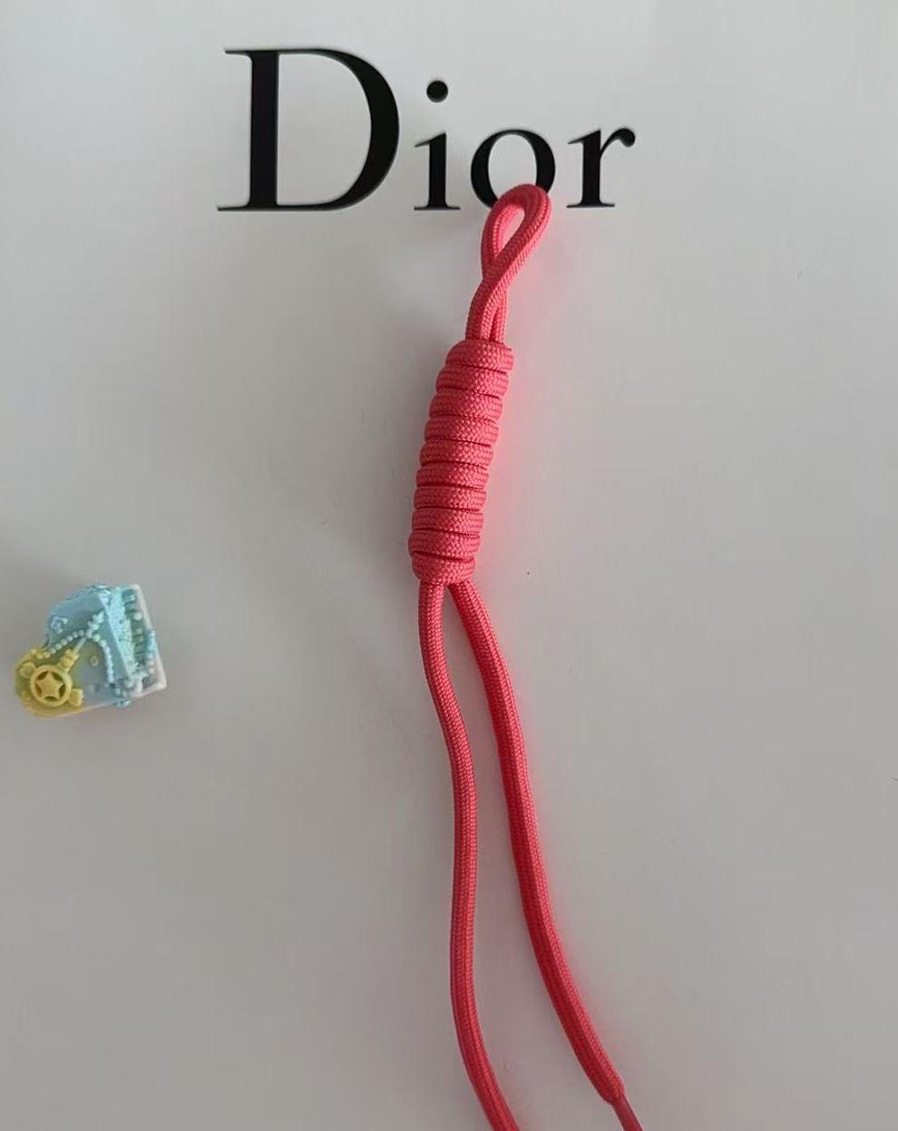 Bolsas tejidas de color de 5 mm, cuerdas colgantes, teléfonos móviles, cuerdas manuales, cuerdas de nylon, llaveros diy, cadenas de teléfonos móviles al por mayor