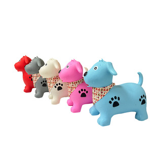 Children's Inflatable Toys Brand New Jumping Dog Thickeneded Pvc Jumping Horse Mount Wholesale