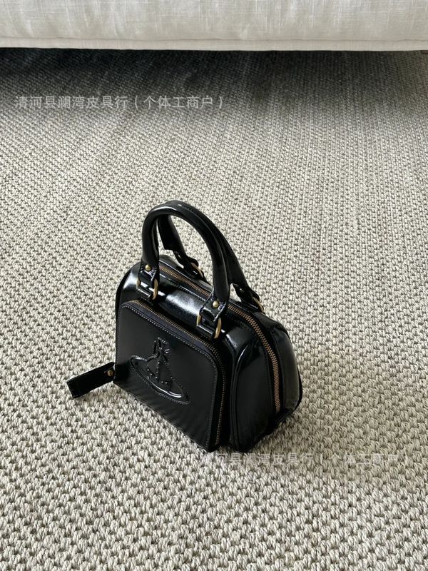 西太后包包浮雕土星油蜡皮手提包牛皮复古保龄球包斜挎包文艺国风|undefined