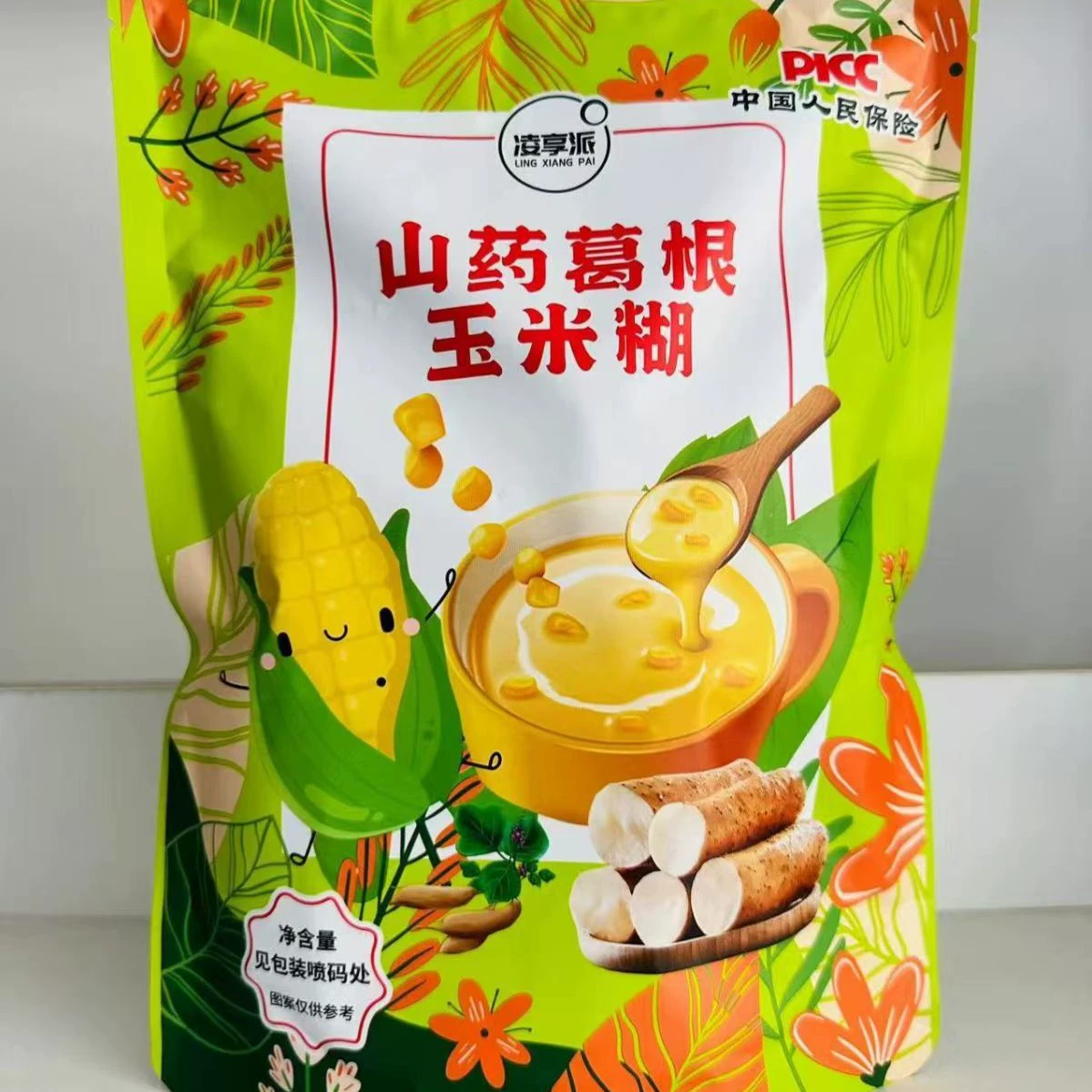 Бесплатная доставка ямса, кудзу, кукурузной муки 400 г питательная замена еды кукурузная каша ленивый завтрак быстрорастворимая кукурузная паста будет продана