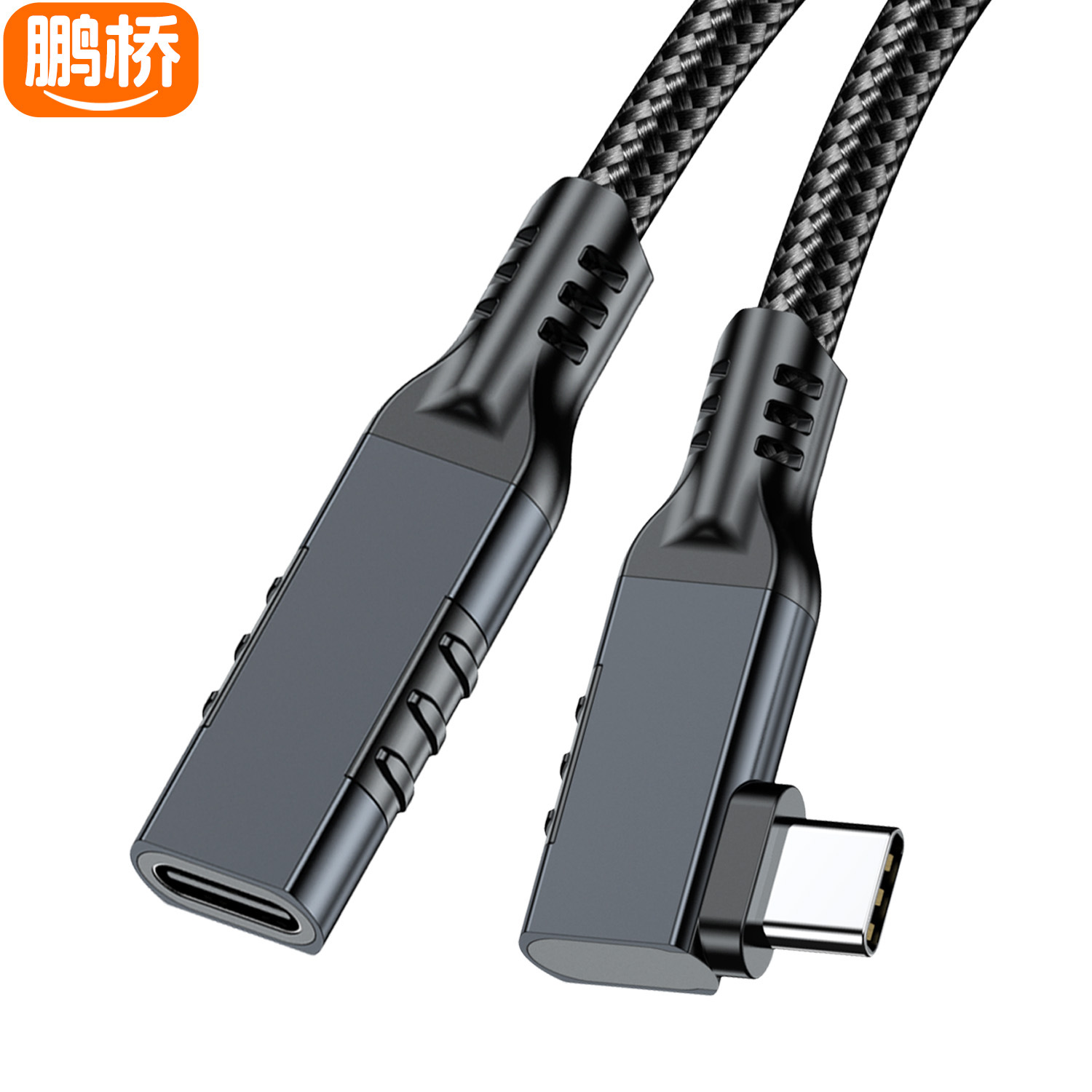 Cable de Extensión Type-C Macho a Hembra 20Gbps USB3.2 8K de Aleación de Aluminio