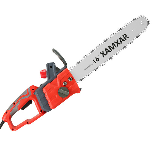Electric chain saw multifunction home wood cutting 16 inch saw wood electric chain saw 220V DC electric felling saw