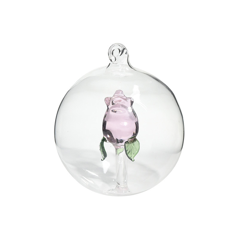 Bolas de decoración del árbol de Navidad Bolas transparentes de Navidad ciervo colgante Navidad atmósfera de diseño colgante muñeco de nieve bola de decoración