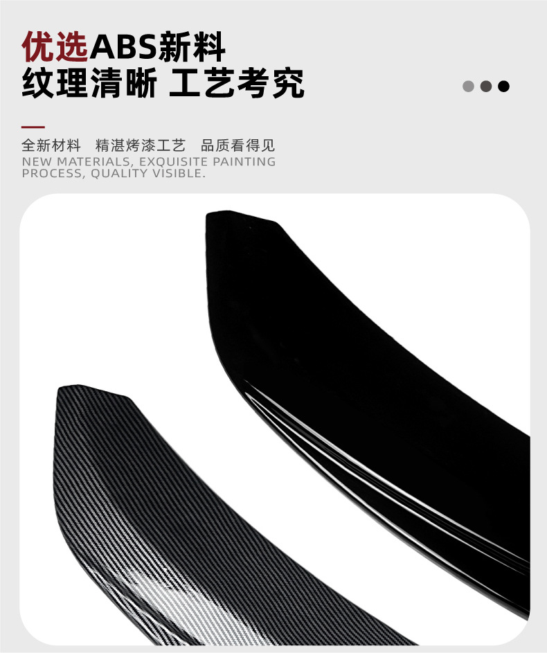 Front Lip Spoiler for Audi A4 B8.5 A5 8T 2013-2016