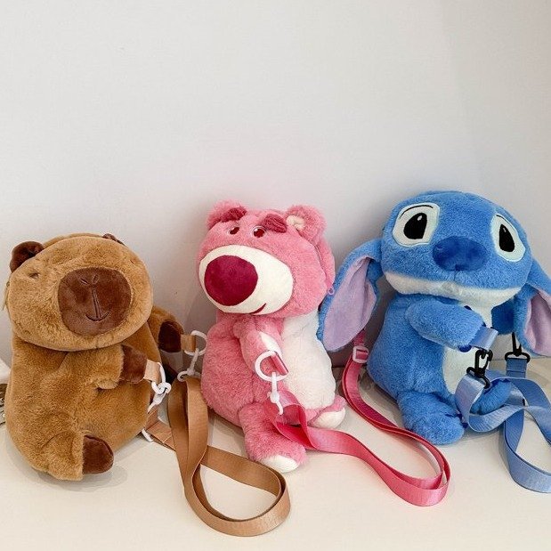 만화 새로운 카피 발라 카피 바라 등반 대각선 가방 봉제 귀여운 인형 동전 지갑 공장 도매