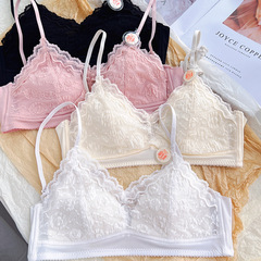 Big breasts appear small, plus size underwear for girls, side breast reduction, anti-sagging bra, thin, wire-free adjustable bra