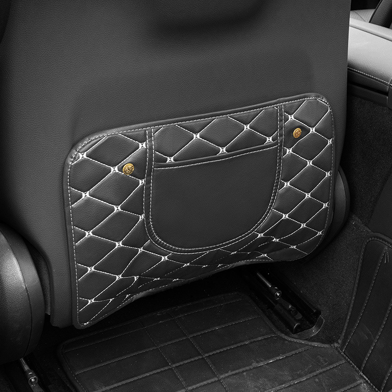 Car Anti-Kick Mat, Child Protection Mat, Car Interior Supplies, Anti-Dirt Protective Mat, Rear Seat Anti-Wear Mat, Cross-Border Wholesale