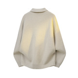 2026秋季青少年圆领宽松针织衫运动风格长袖透气腈纶毛衣，男装针织衫/毛衣，星座614