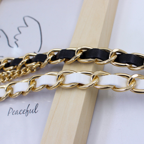 Spring and summer style PU wear metal waist chain women's dress decorative sweater waist chain drop shipping