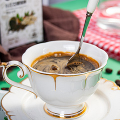 Hanqiao Hall White Kidney Bean Black Coffee Dropshipping Flavor Coffee Solid Beverage Bar 20g Wholesale