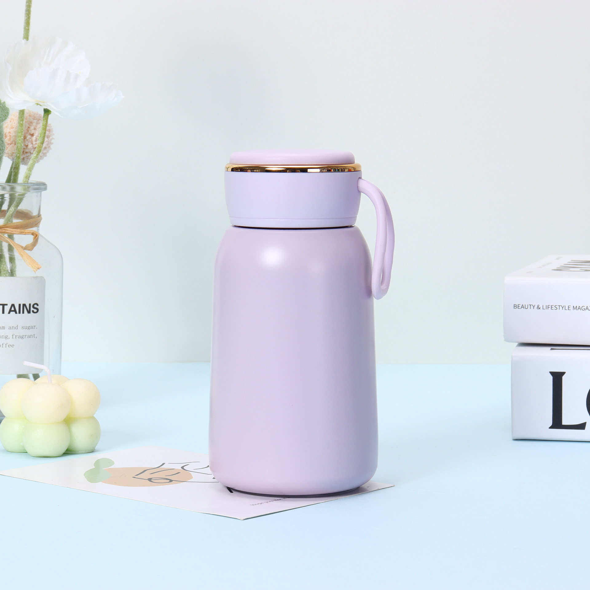 Isolierte Edelstahl Trinkflasche Für Damen Und Herren Kompakt_voghion.com