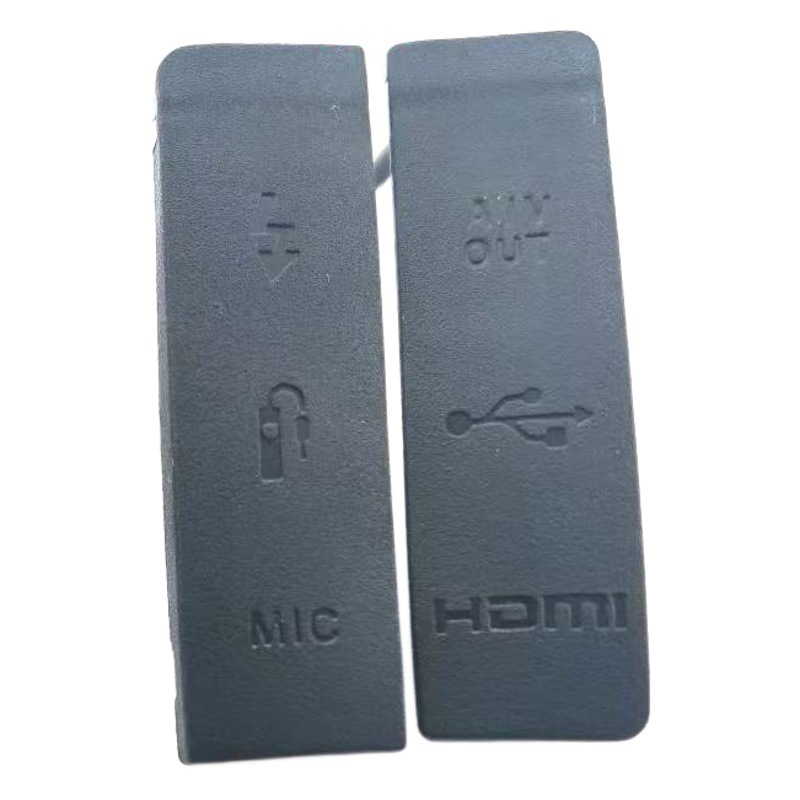 Adecuado para Canon 5D2 5D3 50D 500D 550D 60D 650D 700D enchufe de cuero USB caucho