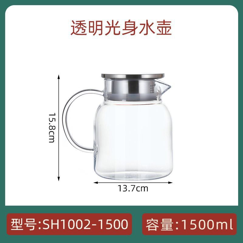 barraca de barbacoa martillo general resistente a alta temperatura a prueba de explosiones hervidor de agua fría de gran capacidad para el hogar engrosar y aumentar la tetera de flores