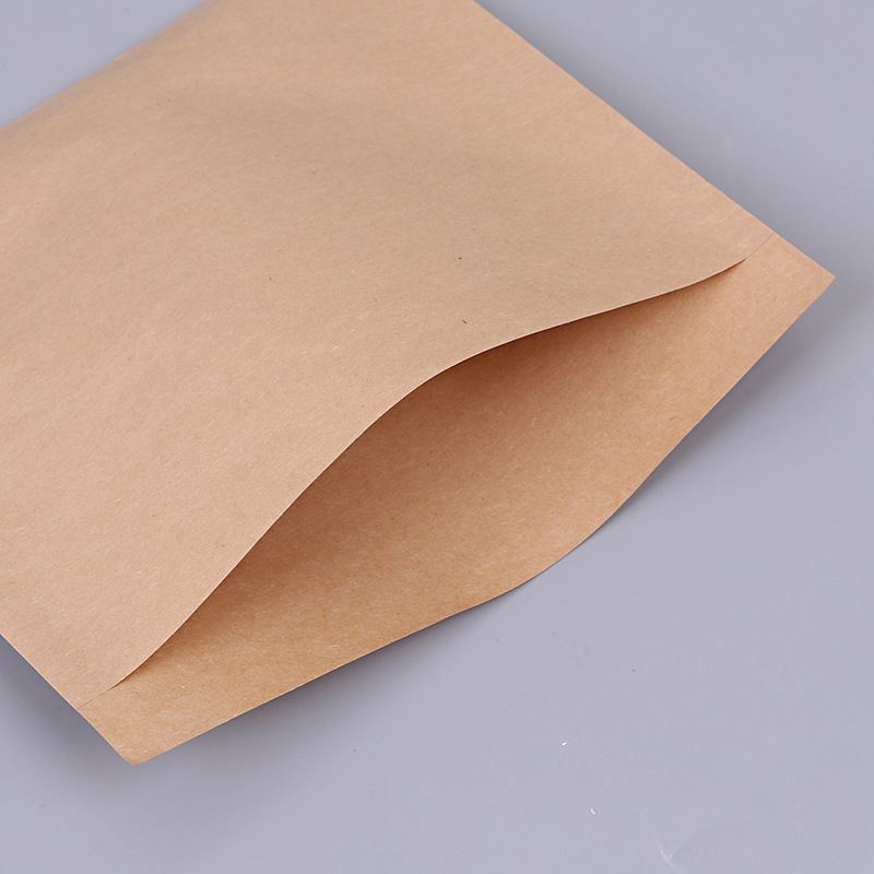 Bolsa de papel kraft panqueque fruta bolsa especial panqueque carne clip comida snack takeaway bolsa a prueba de aceite al por mayor envío gratuito