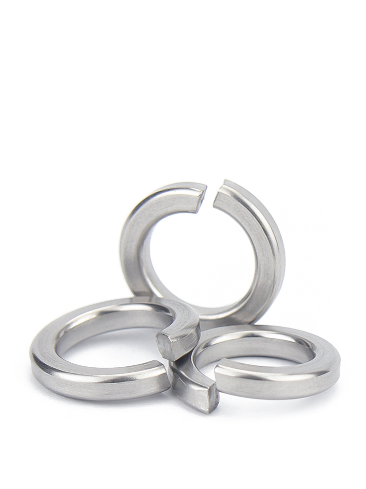 304/316/201不锈钢弹垫开口弹簧垫圈性垫片重型轻型加厚华司大全