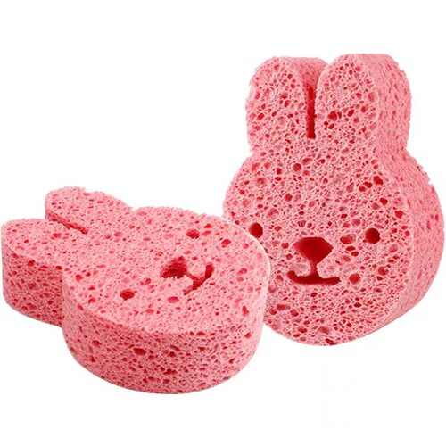 Baby bath bath sponge wood pulp foam children cartoon scrub bath towels bath cotton pulp wholesale
