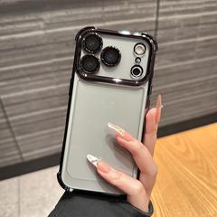 气囊超防摔适用苹果iPhone17Promax手机壳新款17带镜头膜保护硬壳