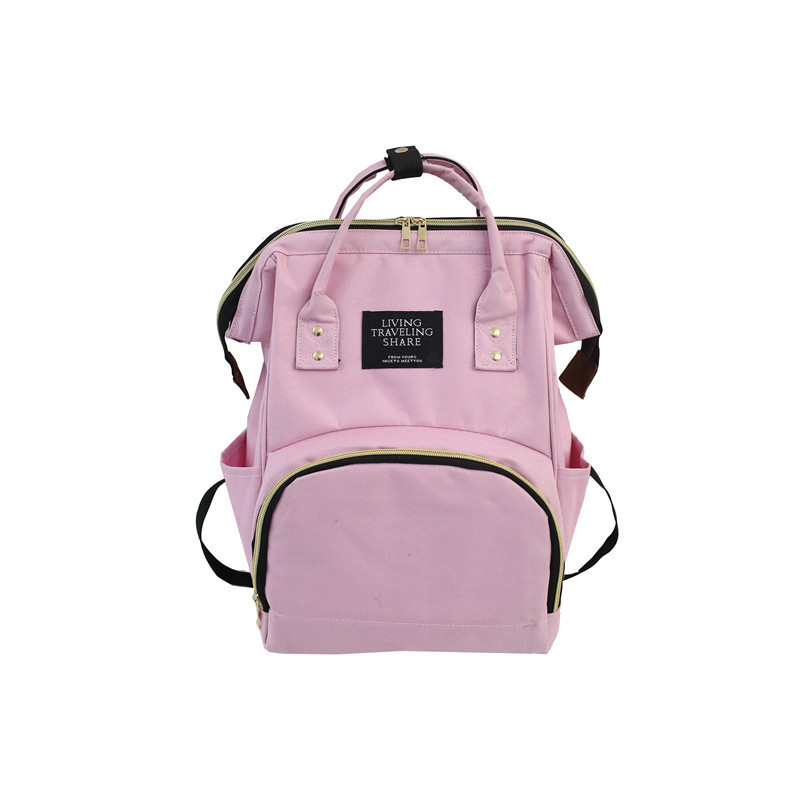 Estilo de gato transfronterizo de buena calidad, bolso de mamá de gran tamaño, mochila portátil, gran cantidad de stock, cremallera Oxford