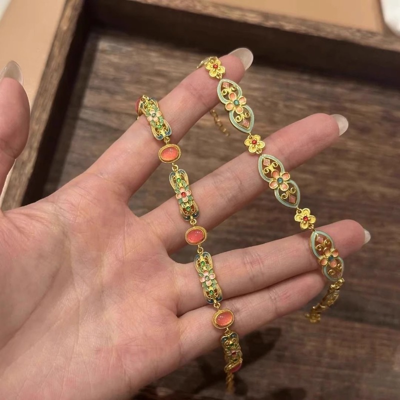 "Peach's Death" Peach's Death Bracelet Female Niche Design Light Luxury High Sense Dopamine Sweet Beauty High Value