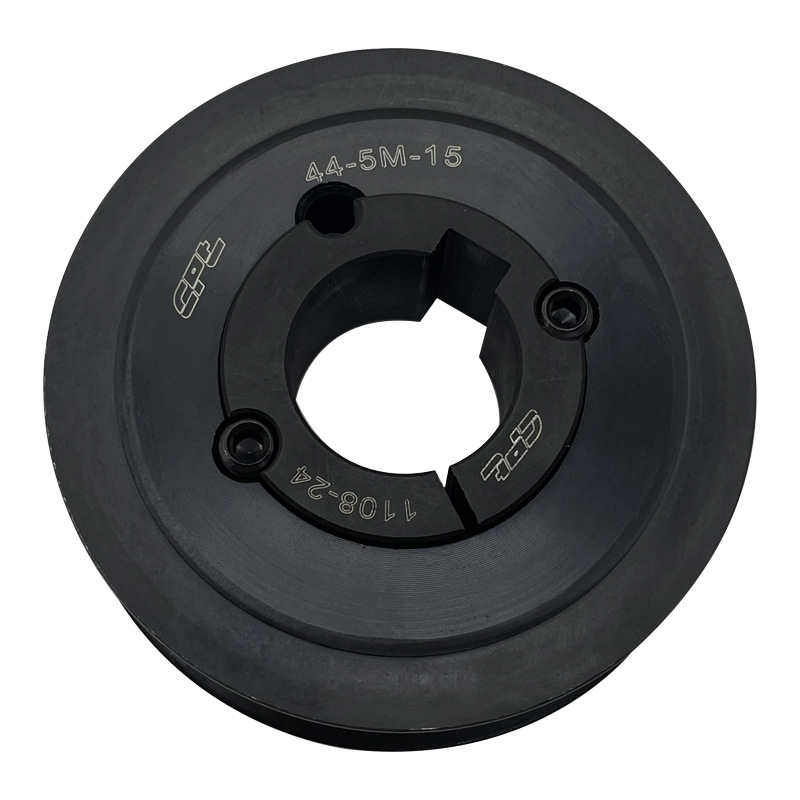 CPT欧标锥套同步带轮44-5M-15-1108同步皮带轮圆弧齿同步轮现货