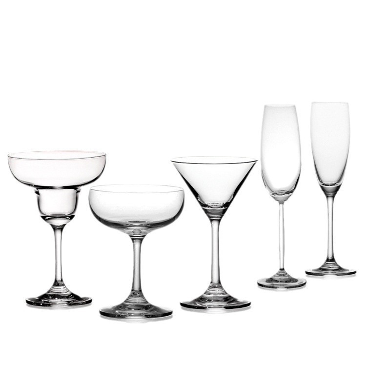 Copa Shidao Crystal Glass Copa Martini Copa de cóctel Hogar comercial Copa de champán de alta gama Copa de torre al por mayor