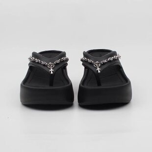 Y2K��������8cm�¸��������ļ�EVA�p���ɫС���Ӻ����Ь�⴩Ů