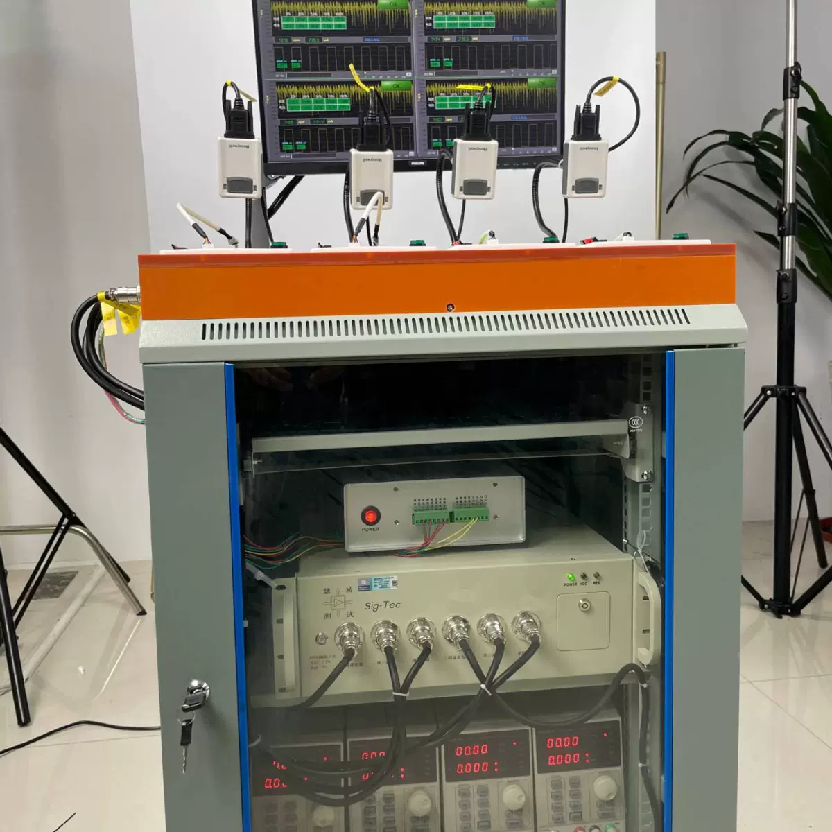 定制款风扇综合性能测试仪四通道同时测试仪器