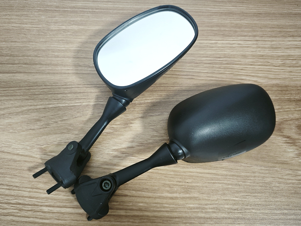 Motorcycle Sports Car Rearview Mirror Reversing Mirror Reflector for 2005-2008 Kawasaki Ninjia