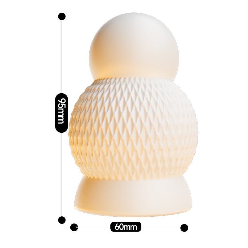 Jiuai Aircraft Road Egg Manual Male Masturbator, Portable Pocket Cup, TPE, White — detail image 11